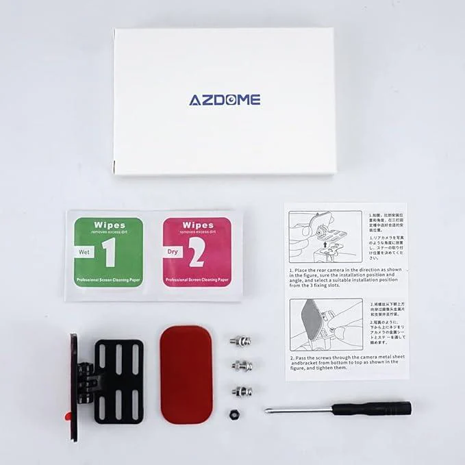 AZDOME Accessories Dash Cam Rear Camera Holder Rear Window Bracket - Image 7