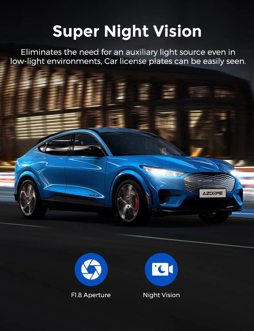 AZDOME M550 Pro 2CH Dash Cam 4K with 3.19'' Screen IR Night Vision 24H Parking Mode - Image 6