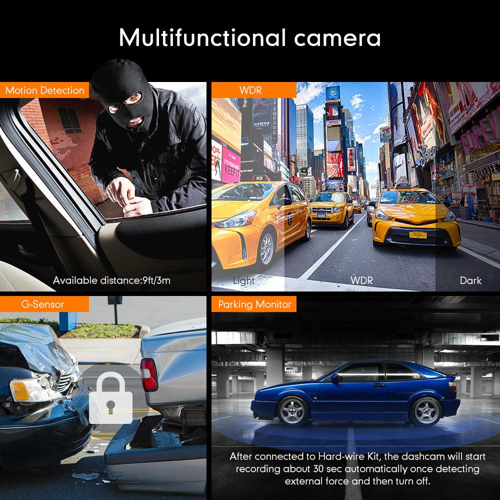 AZDOME GS63H 1CH Dash Cam 4K with Super Night Vision and Built in WiFi - Image 7